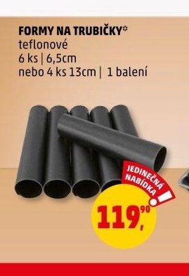 FORMY NA TRUBIČKY