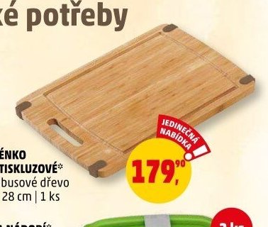 PRKÉNKO PROTISKLUZOVÉ bambusové dřevo