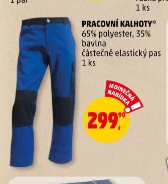 PRACOVNÍ KALHOTY*