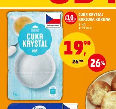 Cukr krystal Karlova Koruna
