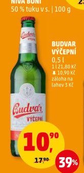 Budvar výčepní