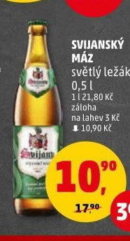 Svijanský Máz světlý ležák