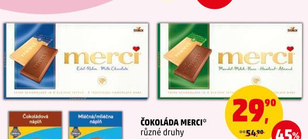 Čokoláda Merci