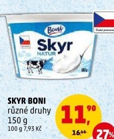 Dezert zakysaný bílý Skyr Boni
