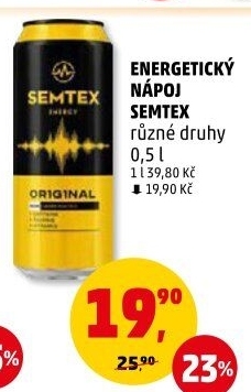 Energetický nápoj Semtex