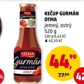 Kečup Gurmán Otma