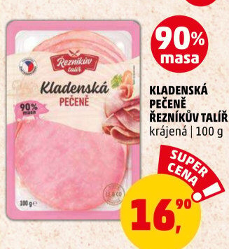 Kladenská pečeně Řezníkův talíř