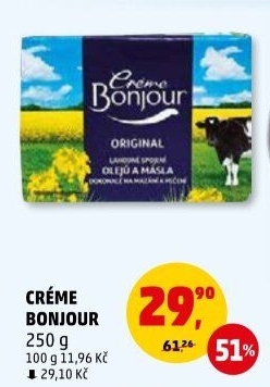 Margarín Créme Bonjour Rama