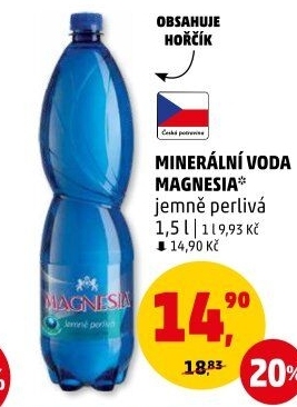 Minerální voda Magnesia Red