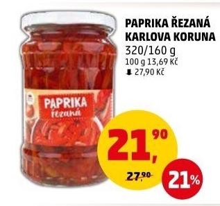 Paprika Karlova Koruna