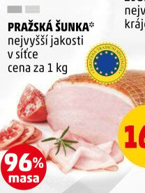 Šunka pražská nejvyšší jakosti LE&