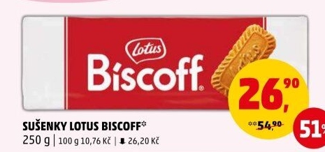 Sušenky Biscoff Lotus