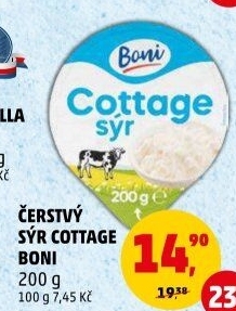 Sýr Cottage Boni
