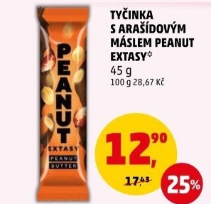 Tyčinka Peanut extasy Celita