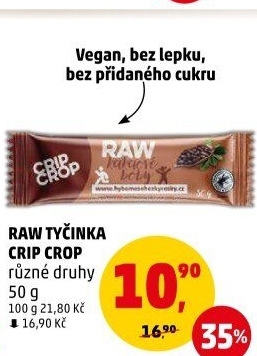 Tyčinka Raw Crip Crop