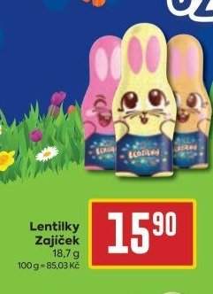 Lentilky Zajíček