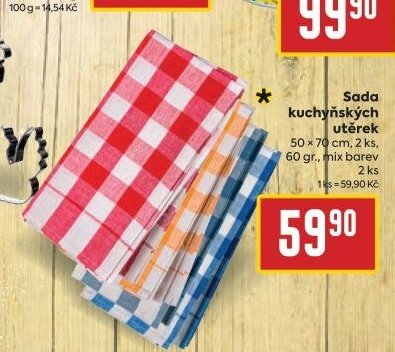 Sada kuchyňských utěrek