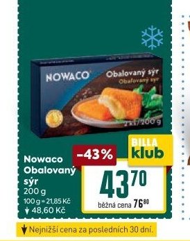 Nowaco Obalovaný sýr