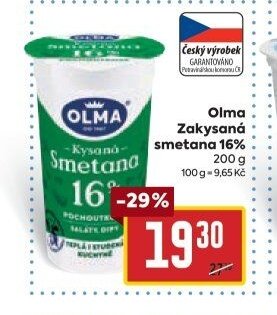 Olma Zakysaná smetana 16%