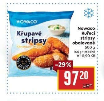 Nowaco Kuřecí stripsy obalované