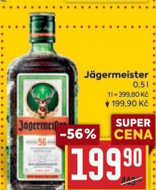 Bylinný likér Jägermeister