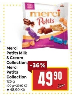 Čokoládové bonbony Petits Merci