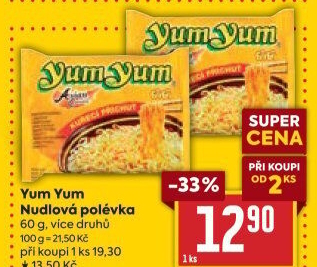 Instantní polévka YumYum