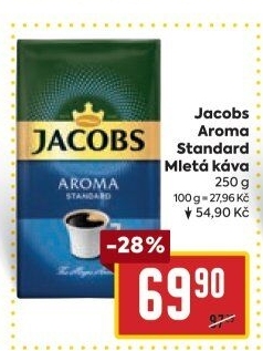 Mletá káva Jacobs Aroma Standard