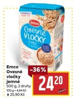 Ovesné vločky Emco