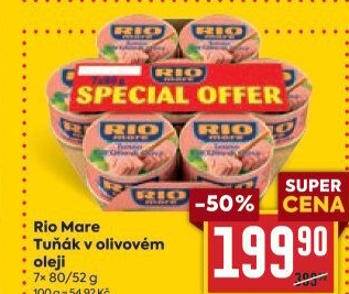 Tuňák v oleji Rio Mare