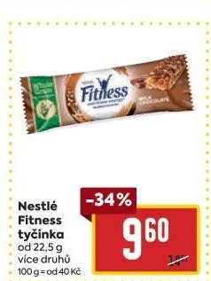 Tyčinka cereální Fitness Nestlé
