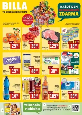 akční leták BILLA 13.3.2024-19.3.2024
