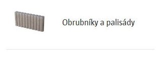 Obrubníky a palisády - BAUHAUS akcniletaky.com