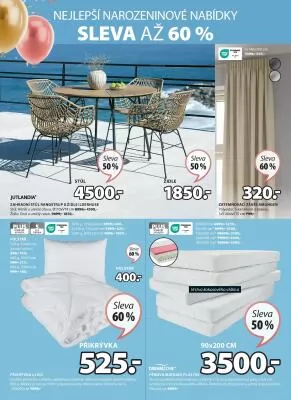 akční leták Jysk 13.3.2024-16.4.2024