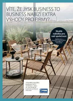 akční leták Jysk 13.3.2024-16.4.2024