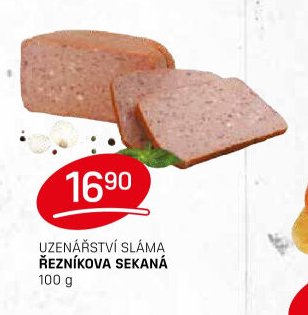 UZEŇÁŘSTVÍ SLÁMA ŘEZNÍKOVA SEKANÁ