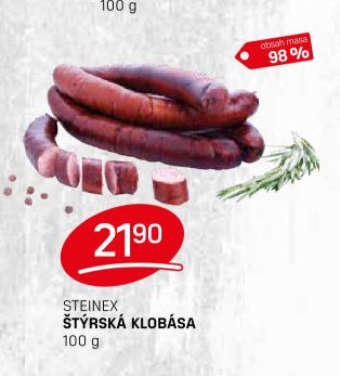 STEINEX ŠTÝRSKÁ KLOBÁSA