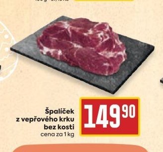 Špalíček z vepřového krku bez kosti