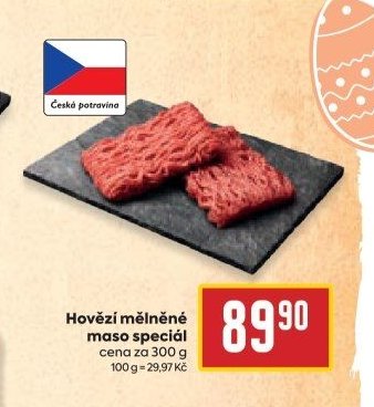 Hovězí mělněné maso speciál