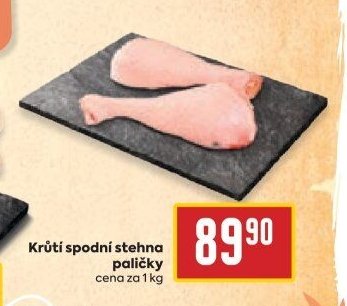 Krůtí spodní stehna paličky