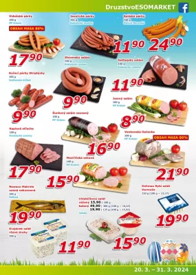 akční leták ESO MARKET 20.3.2024-31.3.2024