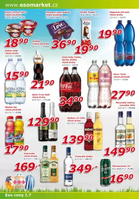 akční leták ESO MARKET 20.3.2024-31.3.2024