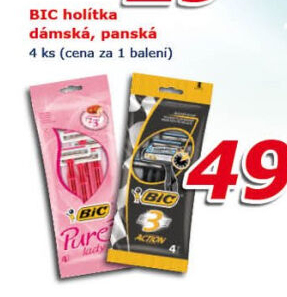 Holítka jednorázová pánská BiC
