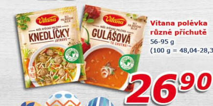 Instantní polévky Vitana