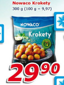 Krokety mražené Nowaco