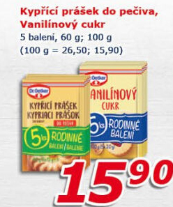 Kypřicí prášek Dr. Oetker