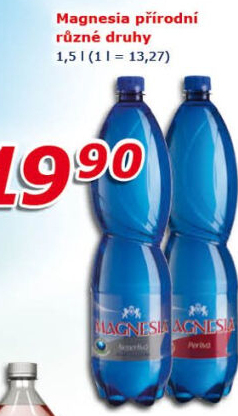 Přírodní voda Magnesia