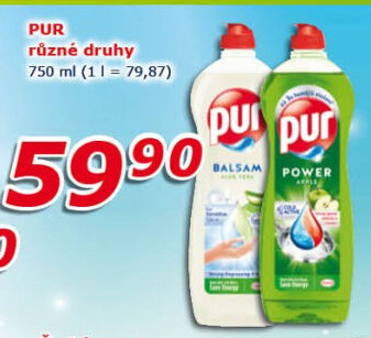 Prostředek na nádobí Pur