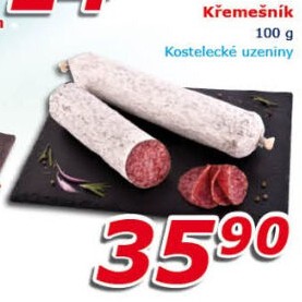 Salám Křemešník kostelecký Kostelecké uzeniny