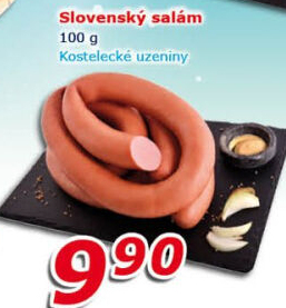 Salám slovenský točený Kostelecké uzeniny